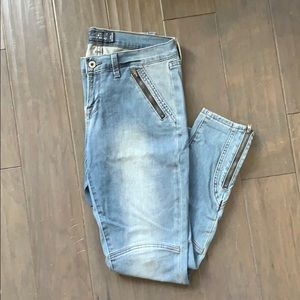 Lucky Brand Charlie Skinny Moto Jeans - 8/29